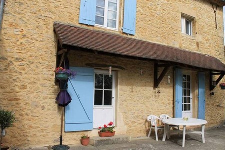 The terrace at Coustalou